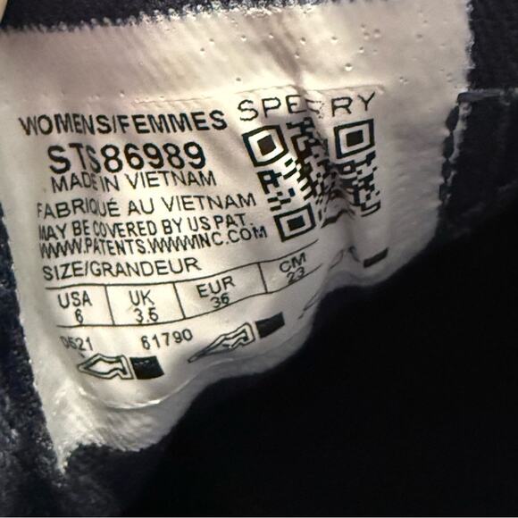 Sperry Women's Crest Vibe Platform Sneaker SNOWCONE Tie Dye Rainbow 6 - Picture 6 of 6